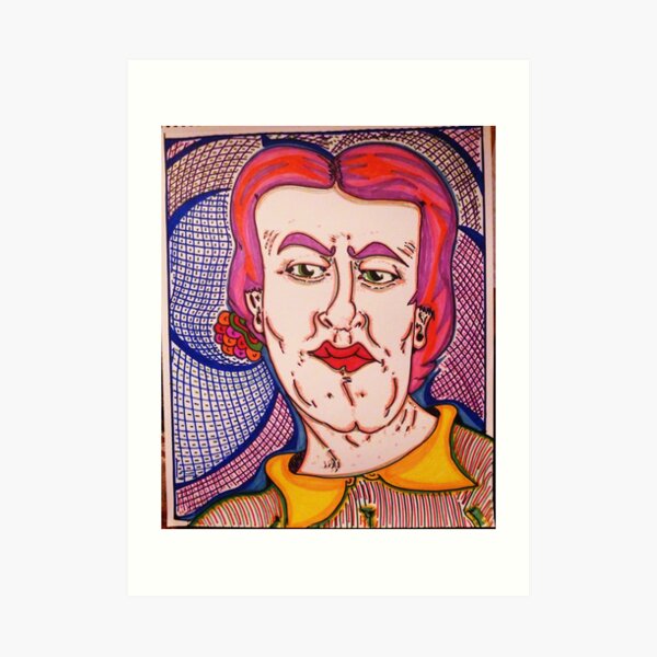 aunt janie Art Print