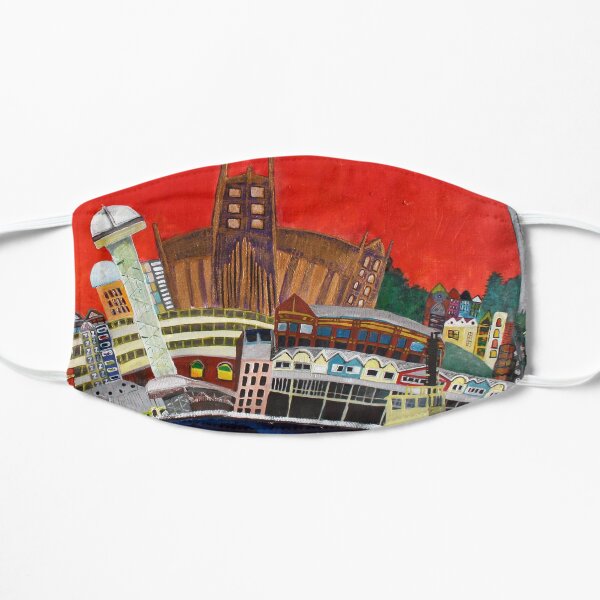Newcastle - vivid Flat Mask