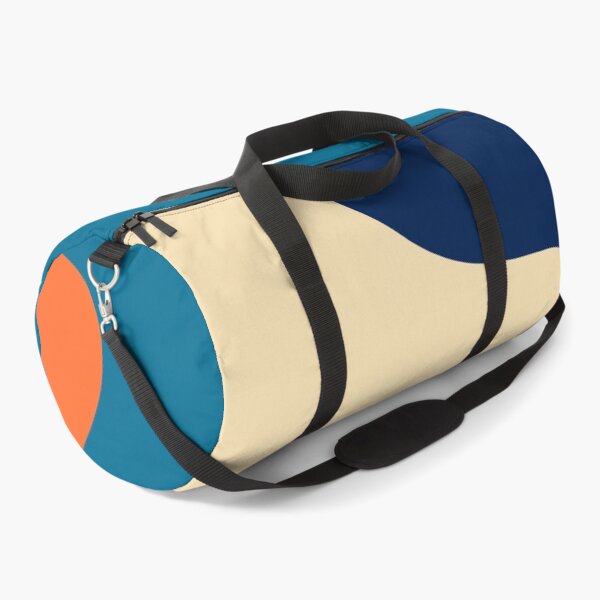 Retro 70s and 80s Colorful Fluid Abstraction 1 Duffle Bag
