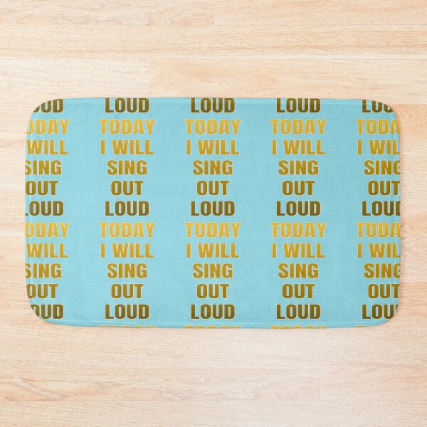 Item preview, Today I Will Sing Out Loud designed and sold by KeksWorkroom.