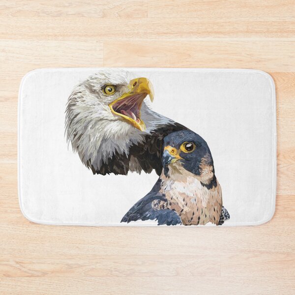 Item preview, American Pigargo and Peregrine Falcon designed and sold by obscurite.
