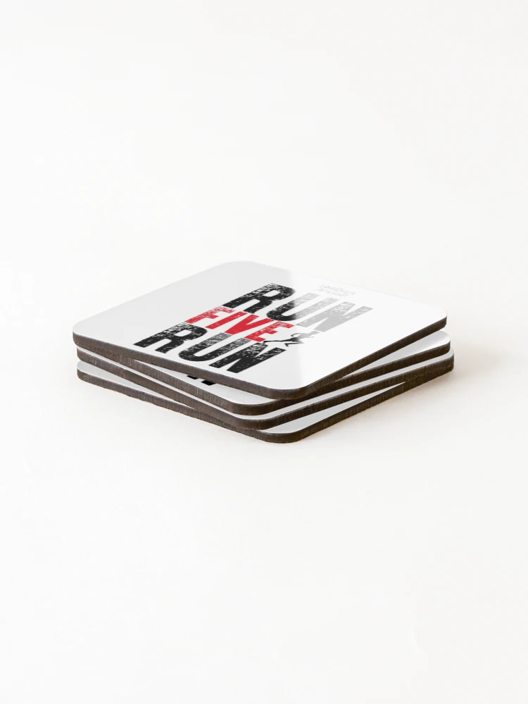 Thumbnail 4 of 5, Coasters (Set of 4), UMBRELLA ACADEMY RUN FIVE RUN designed and sold by FunGangStore.