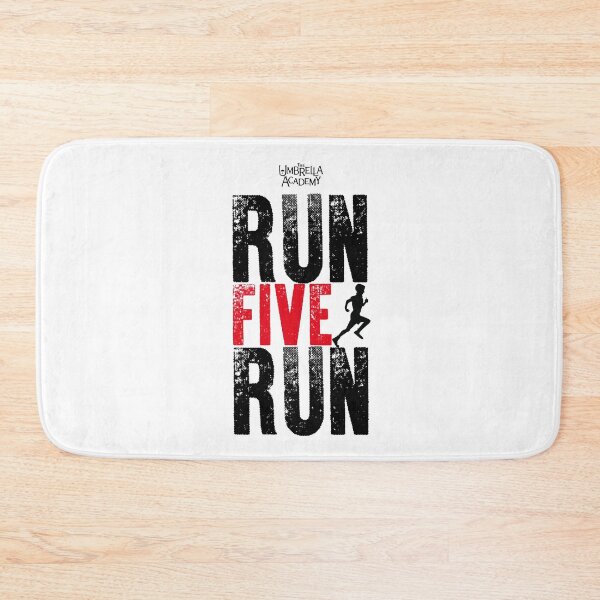 Item preview, UMBRELLA ACADEMY RUN FIVE RUN designed and sold by FunGangStore.