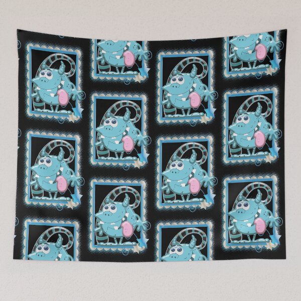 Item preview, Blue Monie , fantasy monster designed and sold by LoneAngel.