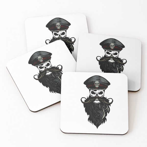 Item preview, T-shirt tete de mort hipster crane skull barbu designed and sold by yassinemegguen.