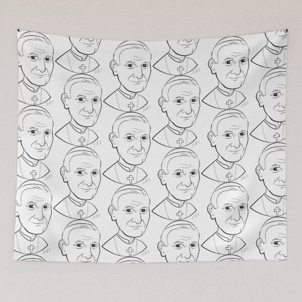 Item preview, Pope St. John Paul II Caricature designed and sold by artjuniverse.