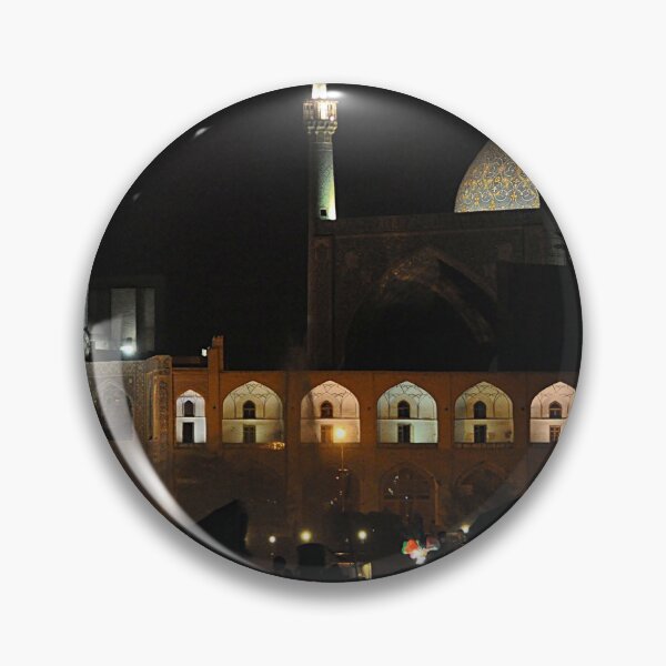 Item preview, Persian Architecture Night View Mosque facade, Isfahan, Iran, Persia designed and sold by worldways.