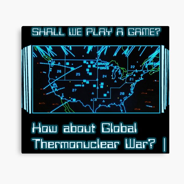 WarGames Canvas Print