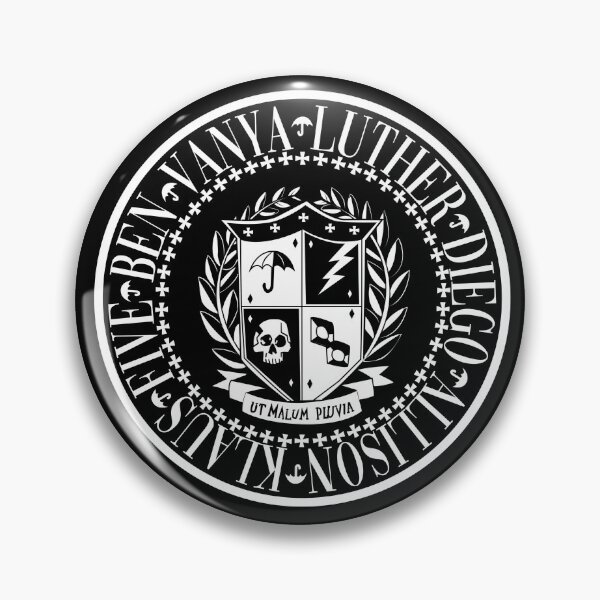 Item preview, UMBRELLA ACADEMY LOGO CHARACTERS designed and sold by FunGangStore.