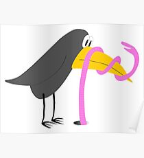 Bird and Worm - Duel Poster