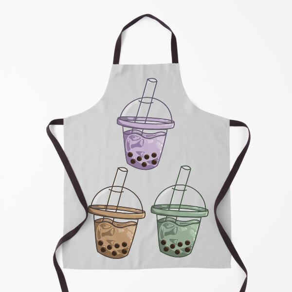 Item preview, Three Set Bubble / Boba Teas (Matcha, Taro, Black Milk tea) designed and sold by AngellyMarieee.