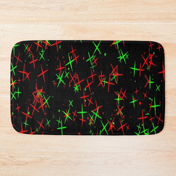 Item preview, Star Speckles Red & Green designed and sold by Up Life Designs.