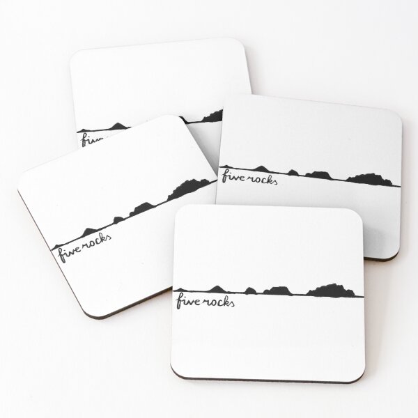 Item preview, Five Rocks Silhouette AUS designed and sold by Serinah Williams.