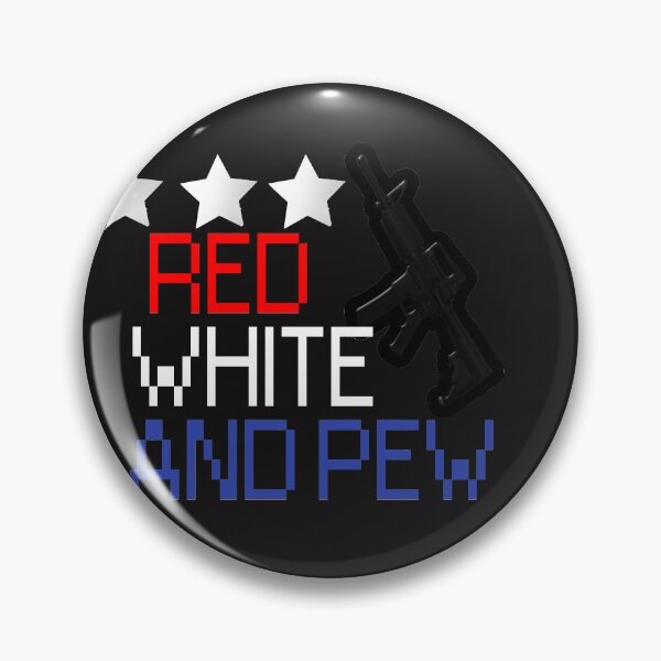 Item preview,  Red White And Pew T-shirt Version Game designed and sold by YA45 Store.
