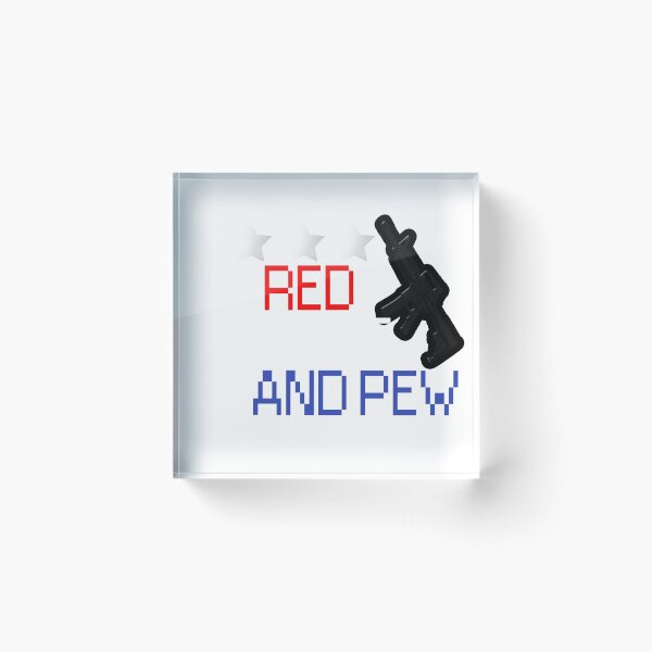 Item preview,  Red White And Pew T-shirt Version Game designed and sold by YA45 Store.