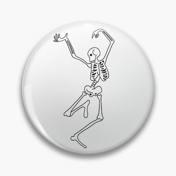 Item preview, dancing skeleton designed and sold by izzysbiz.