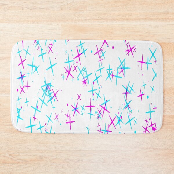 Item preview, Star Speckles Blue & Purple designed and sold by Up Life Designs.