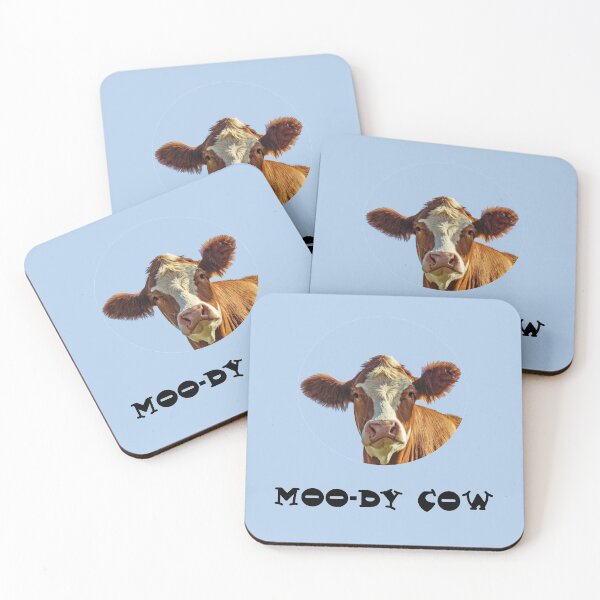 Item preview, Moody Cow Fun designed and sold by karwilberevivalcollection.