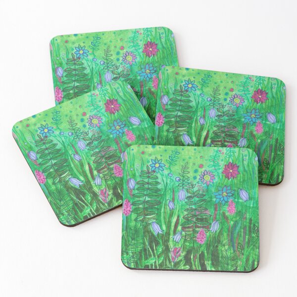 Item preview, Wildflower meadow painting designed and sold by esvb.