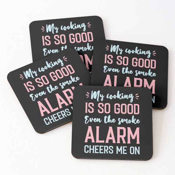 Item preview, My Cooking Is So Good Even The Smoke Alarm Cheers Me On - Funny Cooking designed and sold by T-shirt For You.