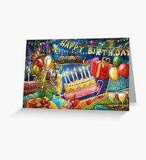 Happy Birthday Card Greeting Card