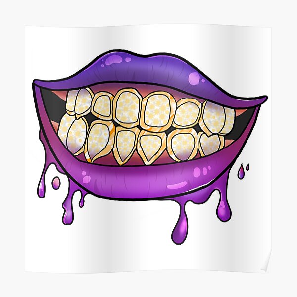 "Grillz" Poster for Sale by Leetheartist Redbubble