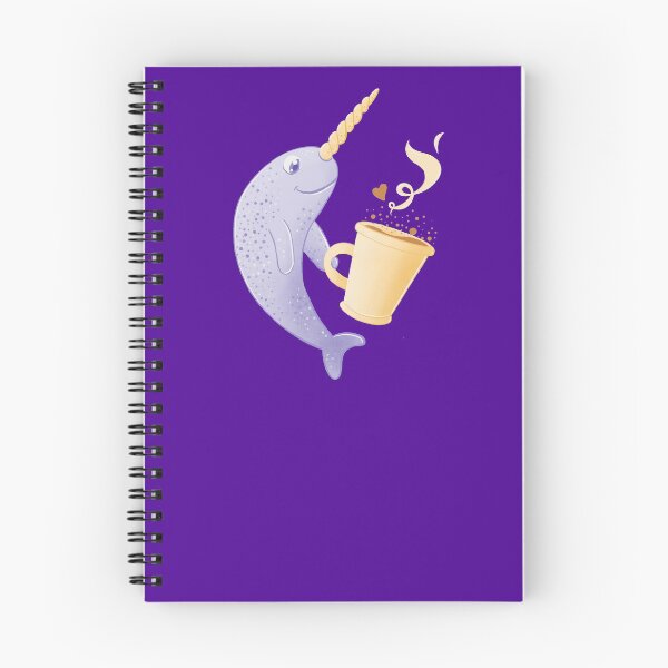 Item preview, Coffee drinking Narwhal designed and sold by jasmineberry.