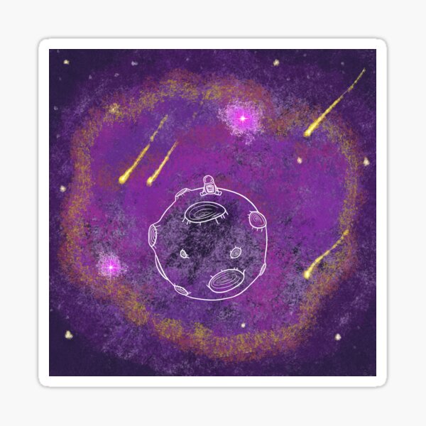 Lost Astronaut Sticker