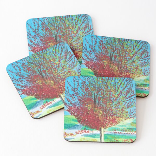Item preview, Autumn tree painting  designed and sold by esvb.