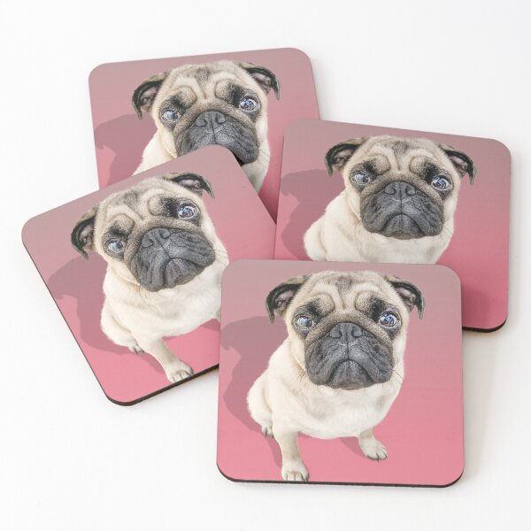 Item preview, Pug in Pink designed and sold by MOKA META.