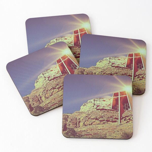 Item preview, Vintage Sedona Arizona The Chapel of the Holy Cross  designed and sold by AZGuzmans.