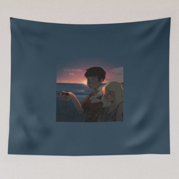 Item preview, James and Alyssa - End Of The Fucking World designed and sold by Epic-Failure.