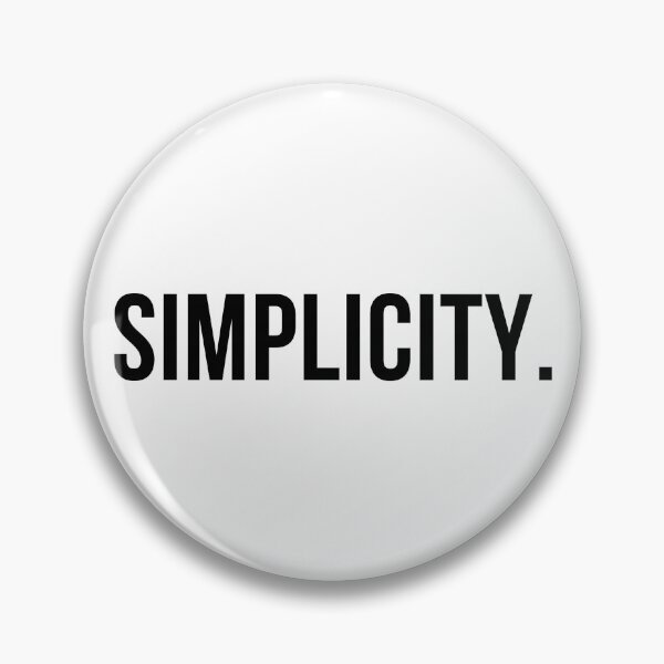 Item preview, SIMPLICITY - Minimalist Typography motivational quote designed and sold by KarolinaPaz.