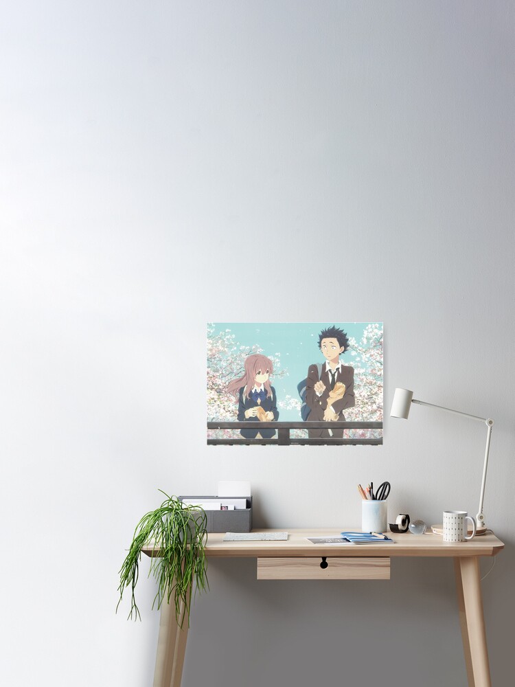 A Silent Voice, Shoya, Shouko, Anime movie Poster for Sale by  iamyourwaifu