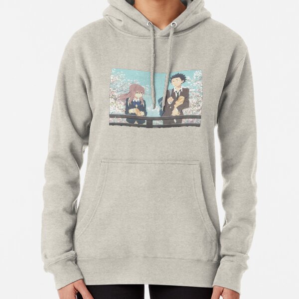 A Silent Voice | Shoya | Shouko | Anime movie Pullover Hoodie