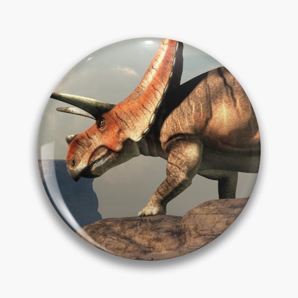 Item preview, Torosaurus by a Lake designed and sold by Daniel Eskridge.