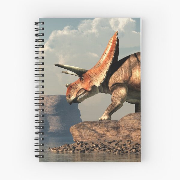 Item preview, Torosaurus by a Lake designed and sold by Daniel Eskridge.