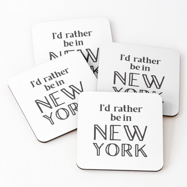 Item preview, I'd rather be in NEW YORK designed and sold by jazzydevil.