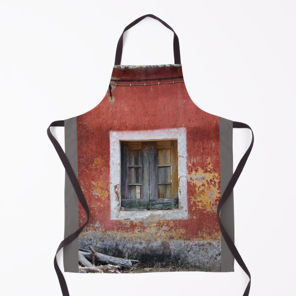 Item preview, Window and facade of abandoned house in the Algarve Portugal designed and sold by WesternExposure.