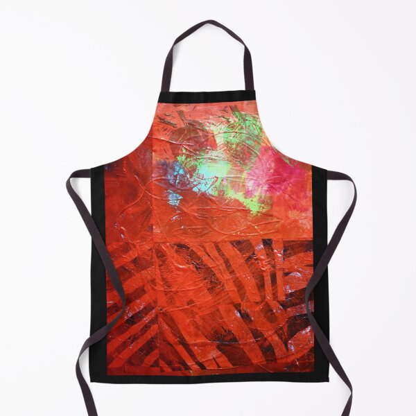 Item preview, Modern Abstract Jungle Collage Painting designed and sold by NancyMerkle.