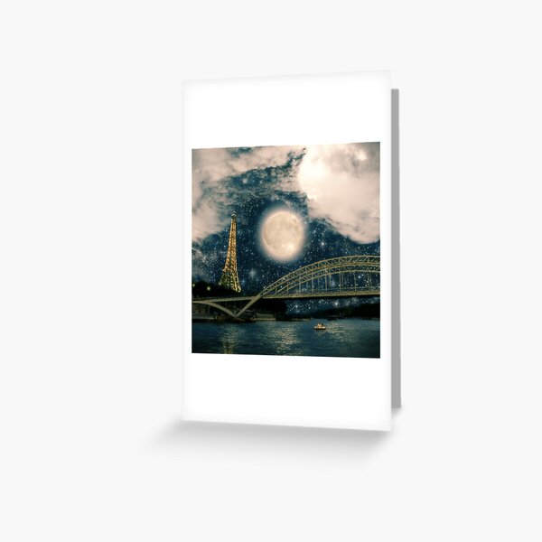 Item preview, One Starry Night in Paris designed and sold by Paula Belle Flores.