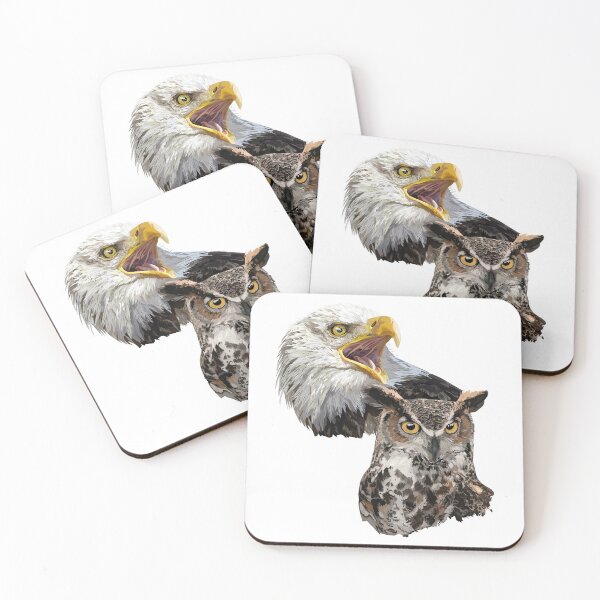 Item preview, American Pigargo and American Owl designed and sold by obscurite.