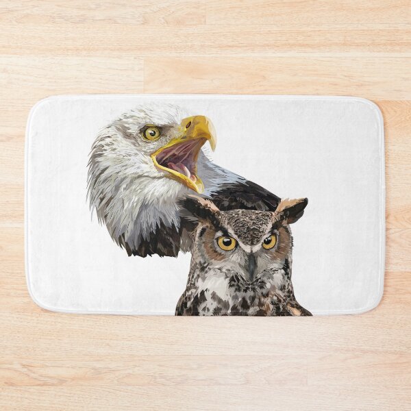 Item preview, American Pigargo and American Owl designed and sold by obscurite.