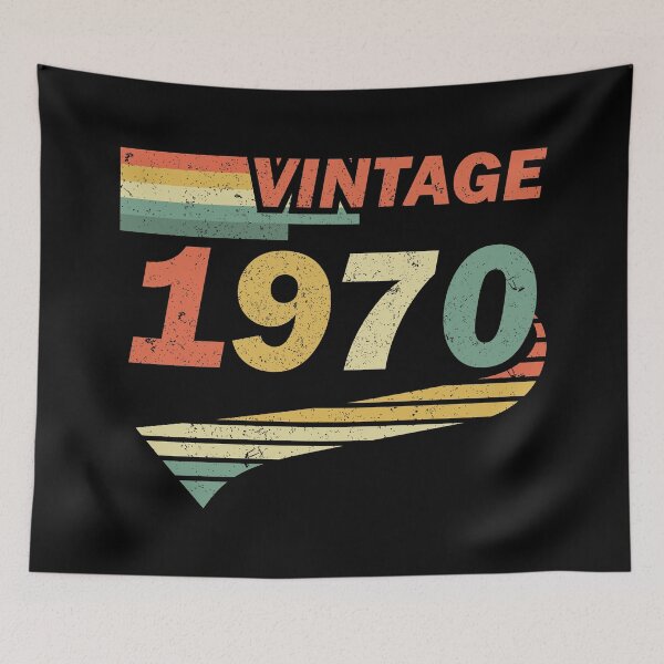 Item preview, Vintage 1970, 52th Birthday Gift  designed and sold by hasanmasud.