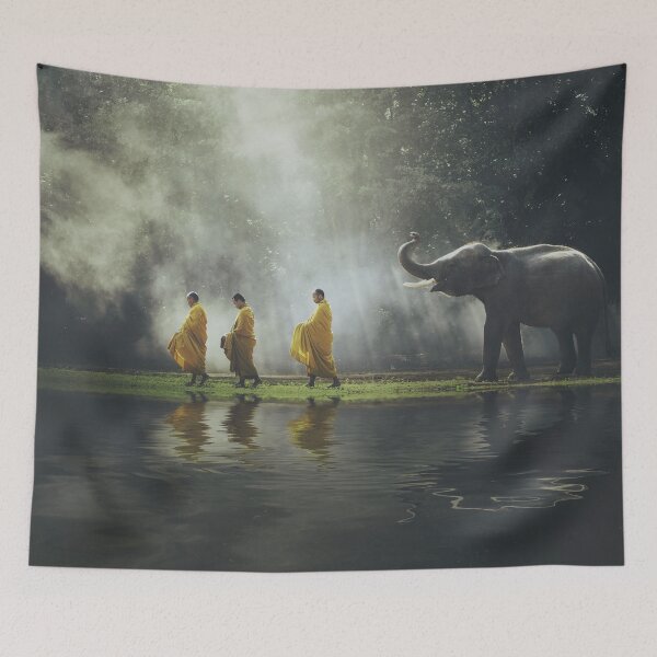 Item preview, Buddha Artwork - Buddhist monks designed and sold by anass002.
