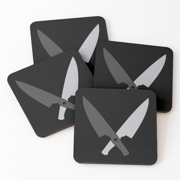 Item preview, Crossed chef knives (Two knife) designed and sold by jazzydevil.