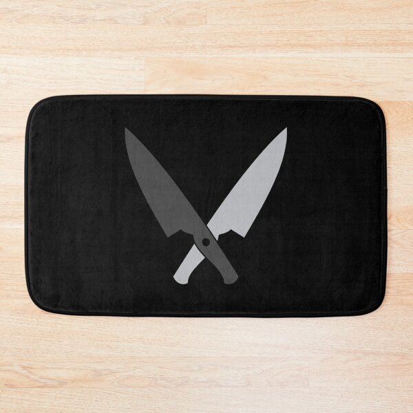Item preview, Crossed chef knives (Two knife) designed and sold by jazzydevil.