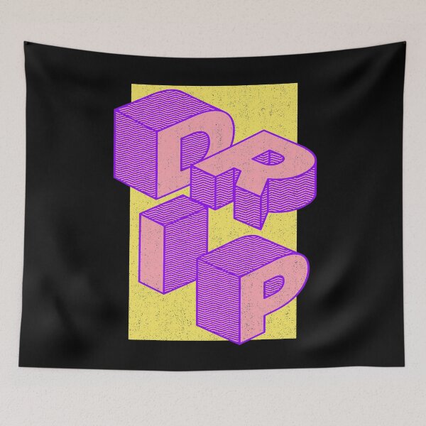 Item preview, Drip Text designed and sold by Easy Breezy.