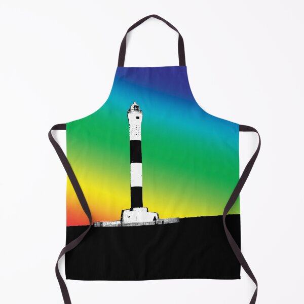 Item preview, Dungeness Lighthouse Number 5 - Rainbow Sky designed and sold by QuarterMoon.