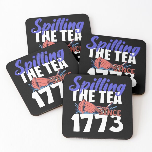 Item preview, Funny Spilling the tea since 1773 Patriotic USA 4th Of July Gift designed and sold by Tee-md93.